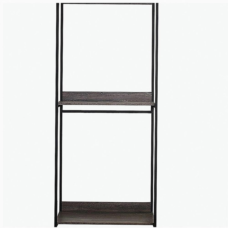 Placard en bois Monica Farmhouse, Gris