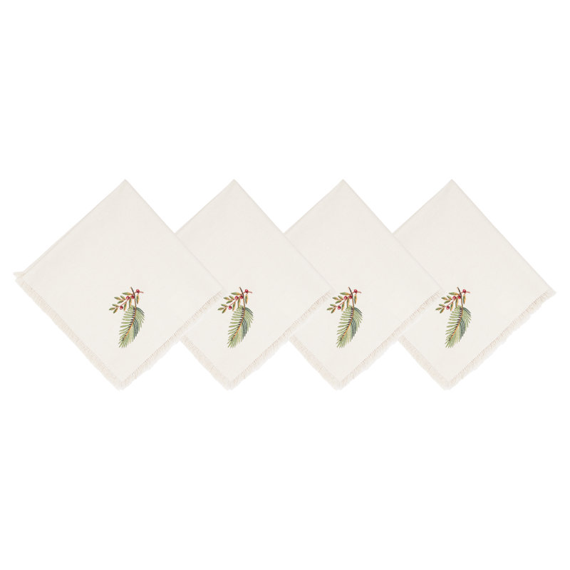 Holiday Palms Napkins Set of 4
