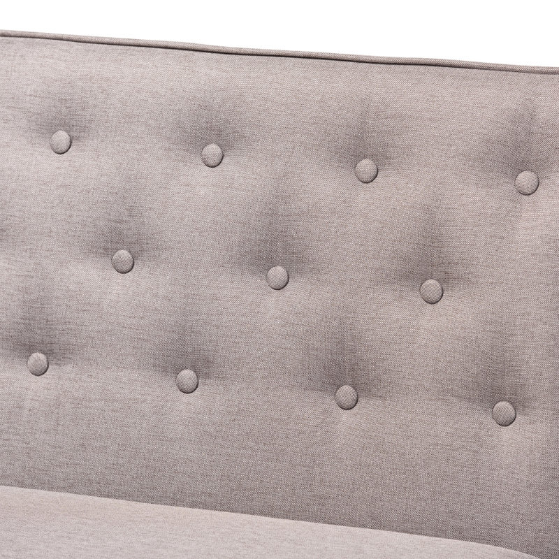Cherianne Polyester Upholstered Bench