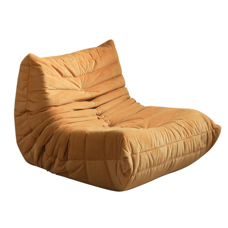 Lamprini 17.32'' H Upholstered Side Chair, Yellow