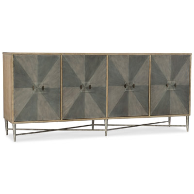 Melange 86" Zola Four-Door Credenza