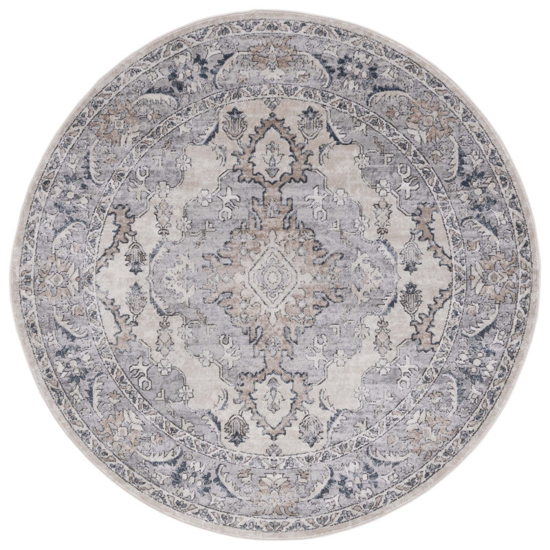 Matsumoto Oriental Area Rug, Round 160 cm