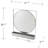 Modern Decorative Mirror With Storage Facility: Silver Iron For Entryway And Dressing Area, Stores Wallets, Sunglasses, Keys, Pet Leashes Handily Feature: For Organizes