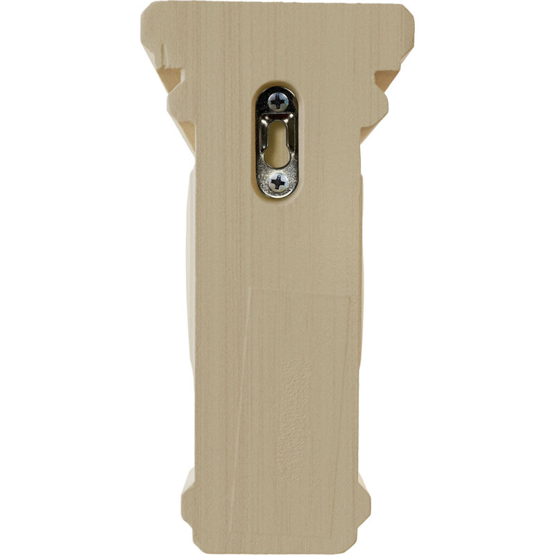 Petit corbeau de bois Woodruff l 4 po x P 4 3/4 po x H 8 po (paquet de 6), Hévéa