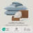 Double Stitch Sheet - Luxury Cotton Tencel Eucalyptus Bed Sheets Deep Pocket, 4 Pc Soft Hotel Bedding Set Cooling Breathable, 1 Fitted Sheet & 1 Flat Sheet & Pillowcases-107122077-107122086