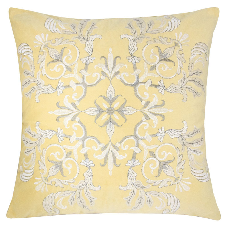 Umabel Throw Pillow, Sunshine