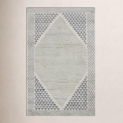 Berkeley Ivory Hand-Knotted Moroccan Wool Rug