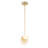 Minka Lavery Zill - 2 Lt Led Mini Pendant In Lily Gold Finish
