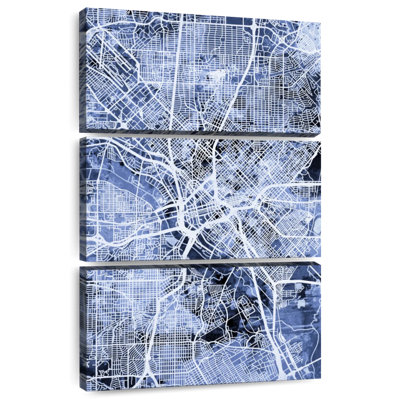 Aliaz Dallas Texas City Map III