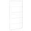 Mervi 60 cm L Steel 4 - Bar Wall Mounted Towel Bar-1667934795