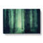 Green Misty Forest in Abstract - Wrapped Canvas-55313396