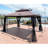 13 Ft. W x 10 Ft. D Steel Patio Gazebo-97871773