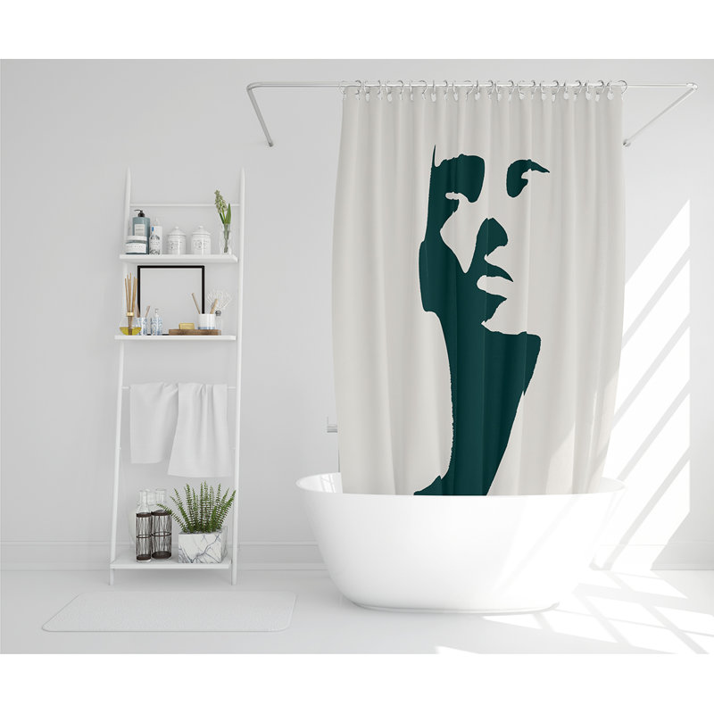 Elizel 13 Piece Polyester Shower Curtain Set