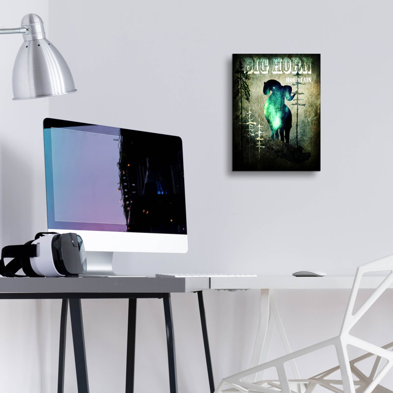 «Wind River II» par Lightbox Journal, art mural en verre acrylique, H 16 po x l 12 po x P 0,13 po