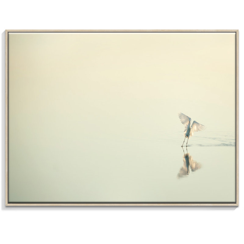 Print on Canvas, 76cm H x 102cm W, Timber Floater Frame