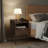 39.9cm W Solid Manufactured Wood Bedside Table Set of 2-1560005363
