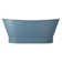 Kateryn 67" Cast Iron Soaking Freestanding Tub in Slate Blue with Included Overflow Drain