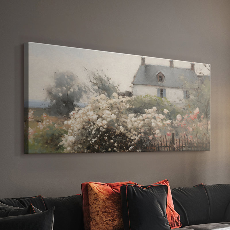 Série paysage - CCL XXII - Toile tendue avec châssis - Prêt à accrocher, H 24 po x l 48 po