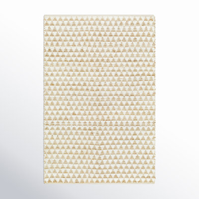 Addy Handmade Brown, Ivory Rug