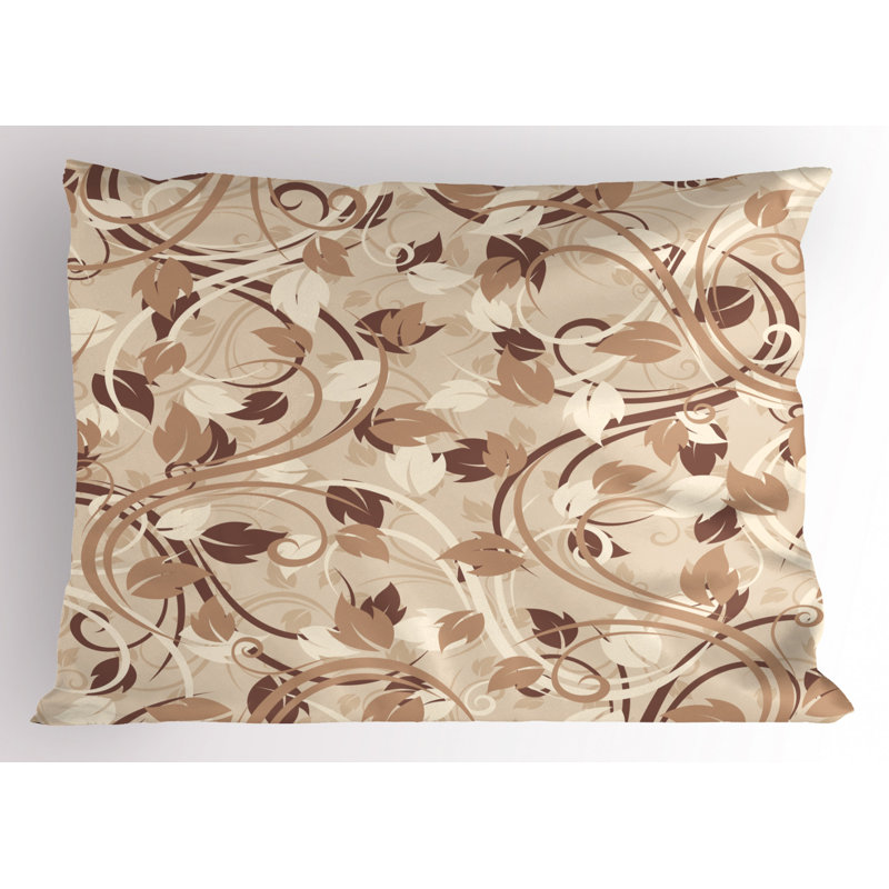 Polyester Floral Sham Set, Twin