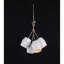 Lustre suspendu en laiton clair à intensité variable-88415593-88415595-88415594
