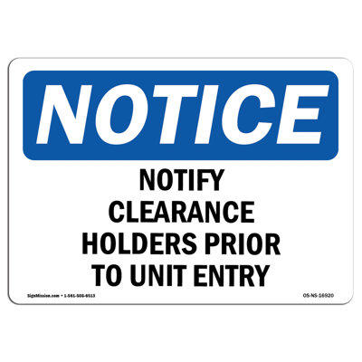 Heavy Duty Sign