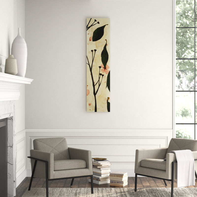 Haiku III Print, Glass Coat, 64" H x 16" W