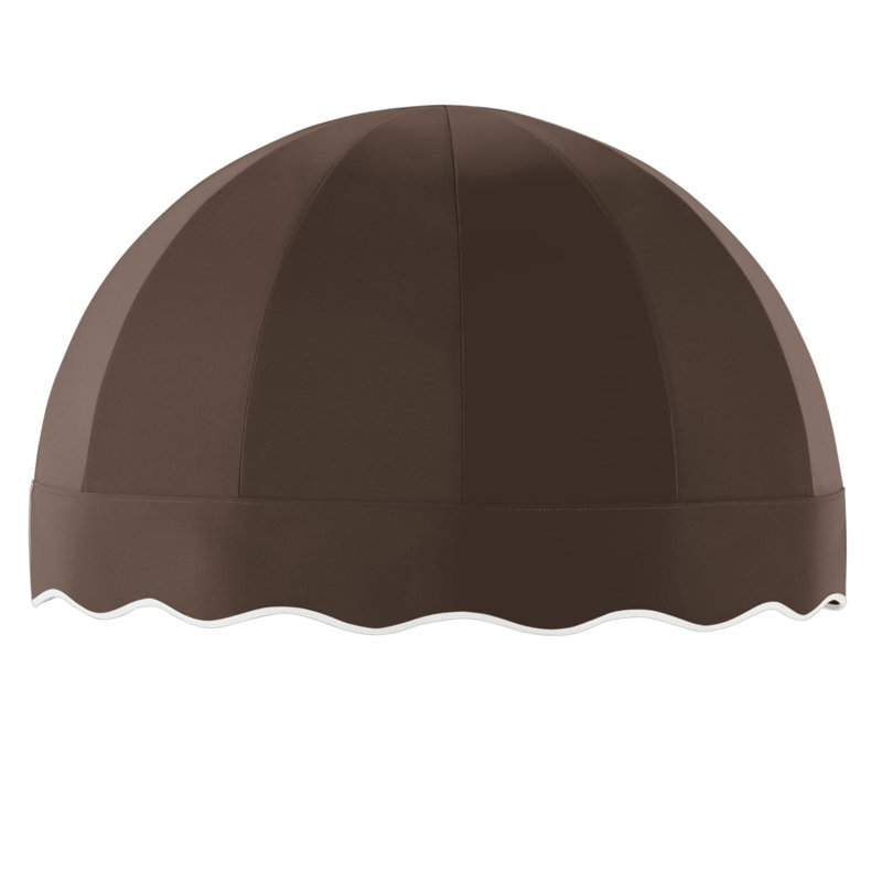 Auvent fixe en tissu acrylique Bostonian Awntech, H 26,25 po x l 40,5 po x P 20,25 po, Brun