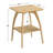 Atreu Square Wood End Table with Storage-1975213818