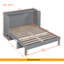 Lit escamotable avec grands tiroirs Murphy-150851801-150851798