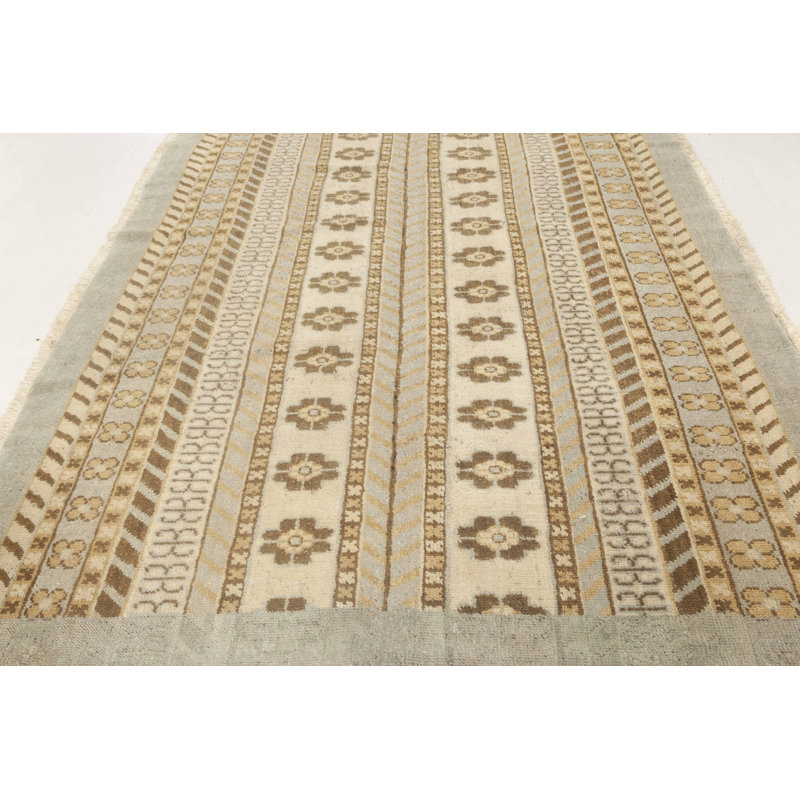 Modern One-of-a-Kind 4' X 13' Area Rug