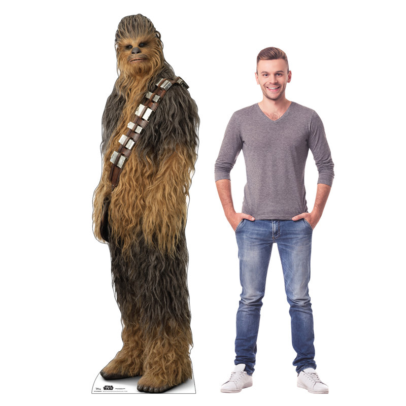 88'' Life-Size Chewbacca Cardboard Standup from Star Wars
