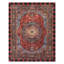Heriz Checked Red Washable Rug-916999040