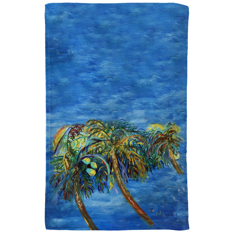 Serviette de cuisine Midnight Palms