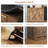 Shoe Cabinet with Bench, 4 Flip Drawers, Adjustable Left/Right Cushioned Seat & Removable Shelves-333550956
