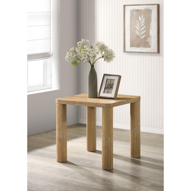 Table de bout Gilbarts, Chêne blanchi