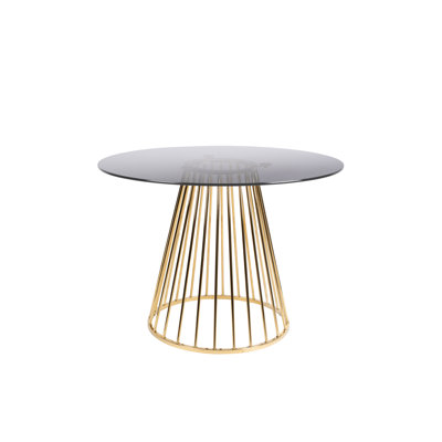 Floris Round Glass Dining Table