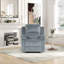 Fauteuil inclinable manuel 34 po en tissu respirant et doux pour la peau-817196382