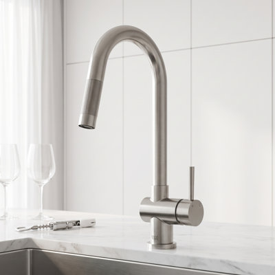 Gramercy 17" H 1-handle Pull-Down Kitchen Faucet