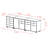 Sutton 3-Piece Multi-Storage Cabinet Set with File Drawer in Black, 26.03" H X 93.42" W X 15.85" D-1995941319