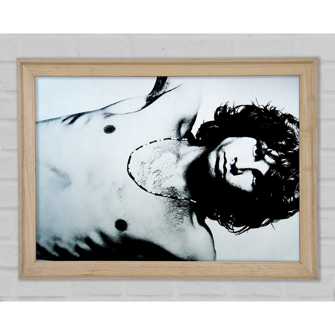 Jim Morrison The Doors Gerahmter Druck