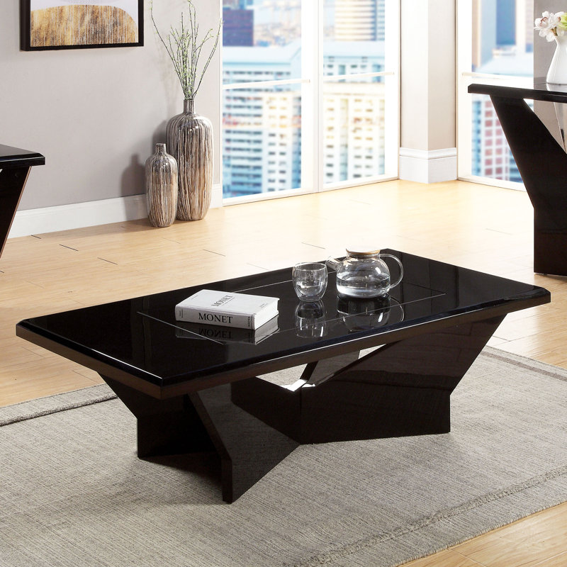 Bandur Glass Top Coffee Table