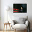 Industrial Chic Woman Abstract Contemporary Wall Art Print-148720057