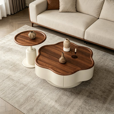 Ensemble de tables basses personnalisées Petal