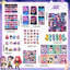 Ensemble de décorations de fête d'anniversaire pour chasseurs de démons KPOP KPOP, 227 pièces