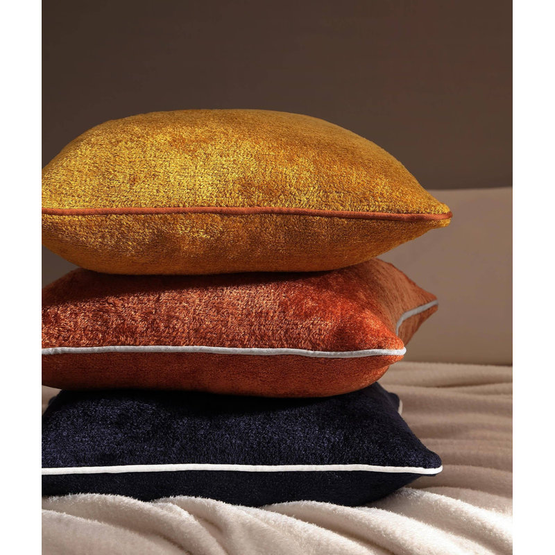 Coussin Cloud Silque, Olive / figue