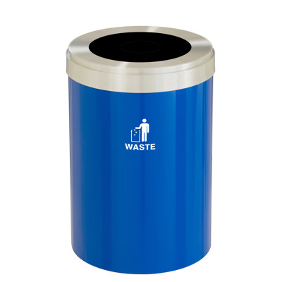 Steel Kitchen Trash Can