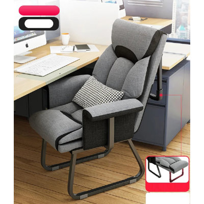 Ivy Bronx Claron Genuine Leather Side Chair