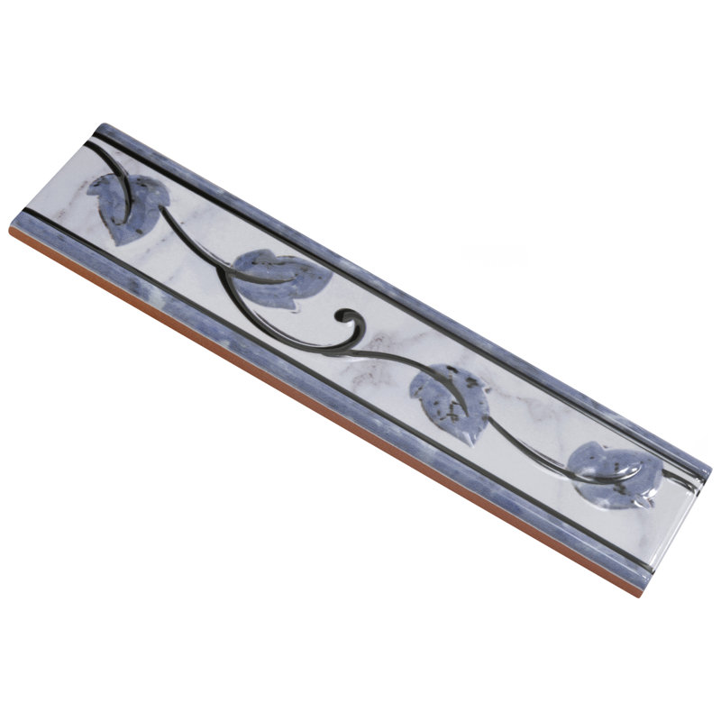 Listello 7.88" L x 2" W Specialty Trim in White