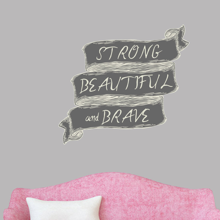 Text & Numbers Wall Decal, 22" H x 24" W